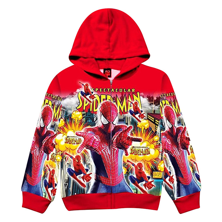 Áo Khoác Bé Trai Spiderman Bonchop AKBT-105120147