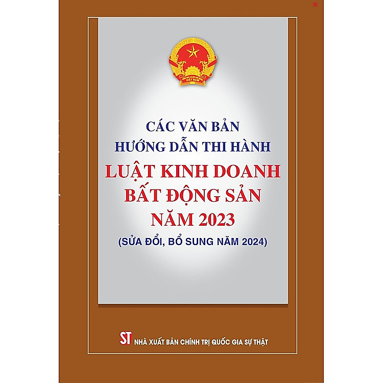 Các văn bản hướng dẫn thi hành luật kinh doanh bất động sản năm 2023