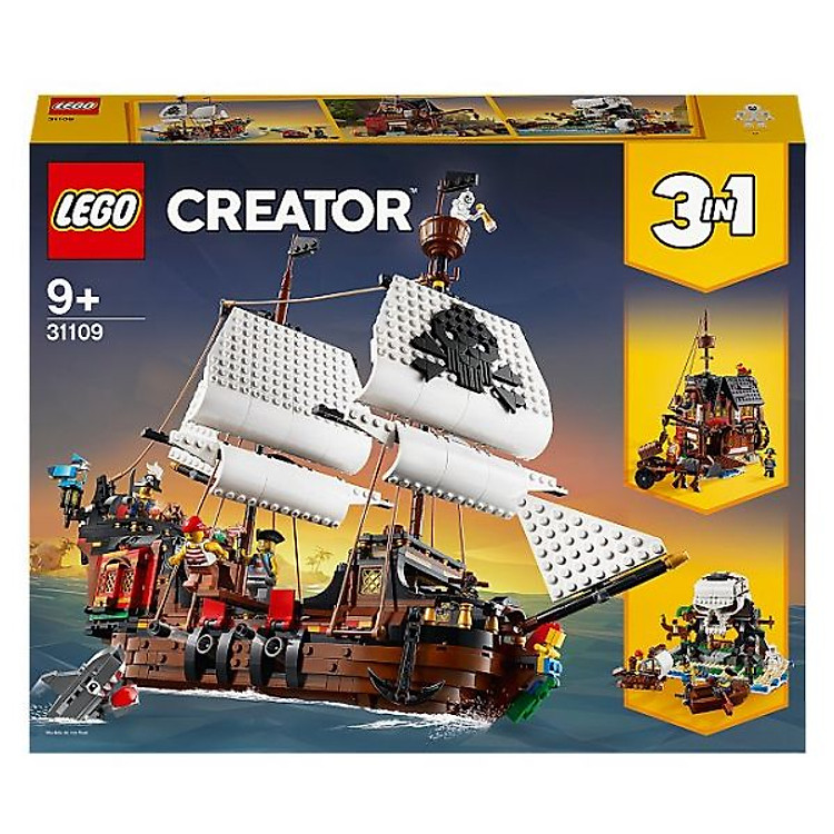 Đồ chơi LEGO CREATOR Tàu cướp biển 31109 Chính hãng Giá tốt - Hình ảnh 2