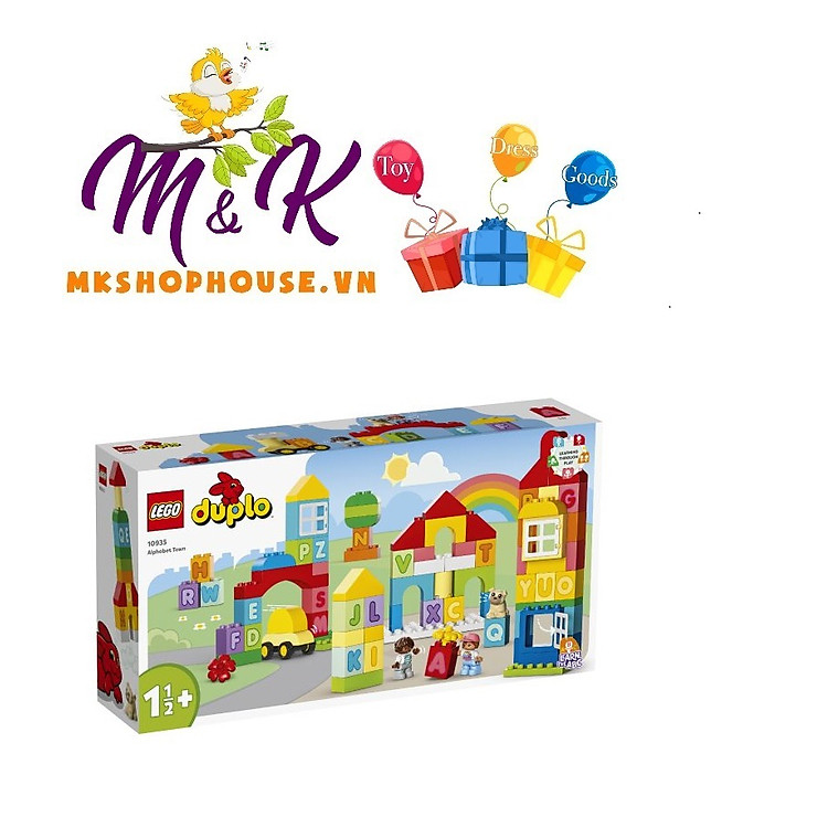 Tham Khảo tại ConCung: Ngôi Nhà Bảng Chữ Cái LEGO DUPLO 10935 - Nhận ngay nhiều ưu đãi