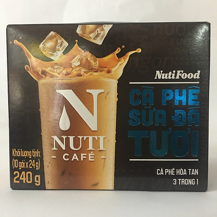 Cà phê sữa đá tươi Nuti cafe
