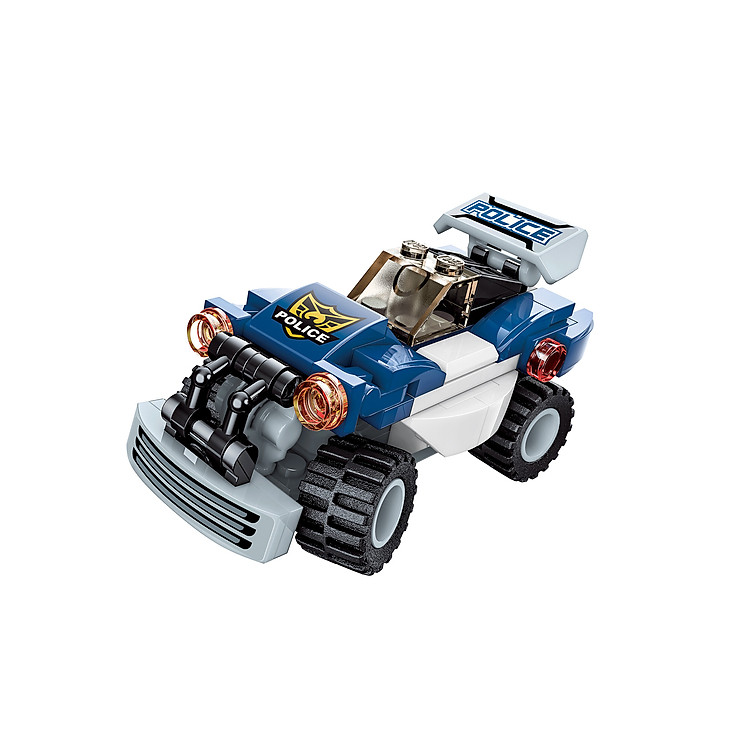 Đồ chơi xếp hình Cảnh sát Qman 41104 Chính hãng Giá rẻ - Hình ảnh 3