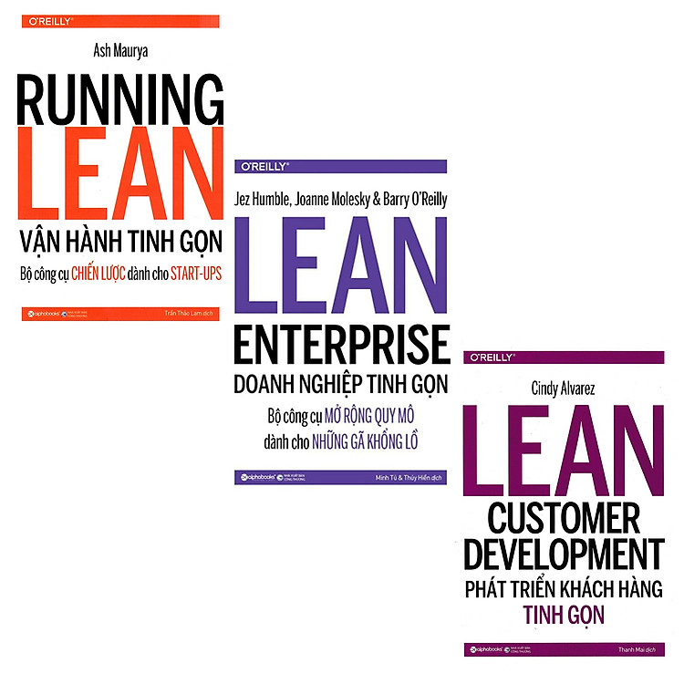 Combo Sách Kinh Doanh Tinh Gọn