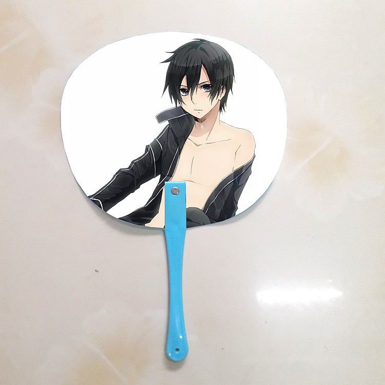 Qụat cầm tay in ảnh 2 mặt khác nhau Sword Art Online - Kirito - Ảnh 3
