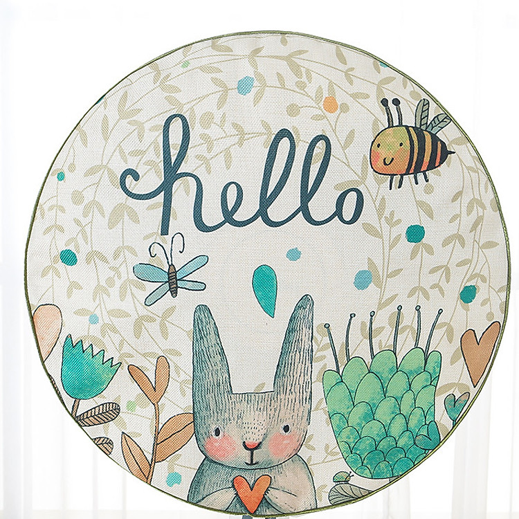 Tấm Bọc Quạt Chống Bám Bụi In Hình Họa Tiết Xinh Xắn Cao Cấp