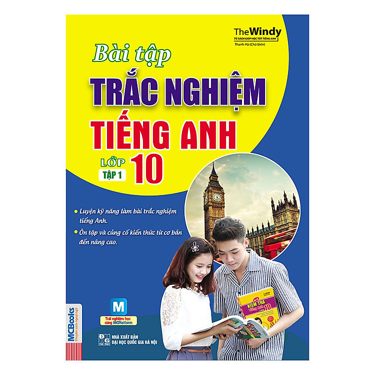 Sách Bài Tập Trắc Nghiệm Tiếng Anh Lớp 10 (Tập 1)