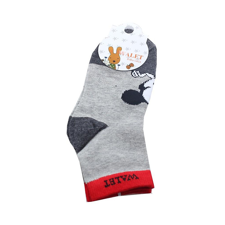 Vớ Tất Trẻ Em Bé Trai Cao Cấp GOSS Cổ Ngắn 100% Sợi Cotton Hút Ẩm, Khử Mùi GWLC01