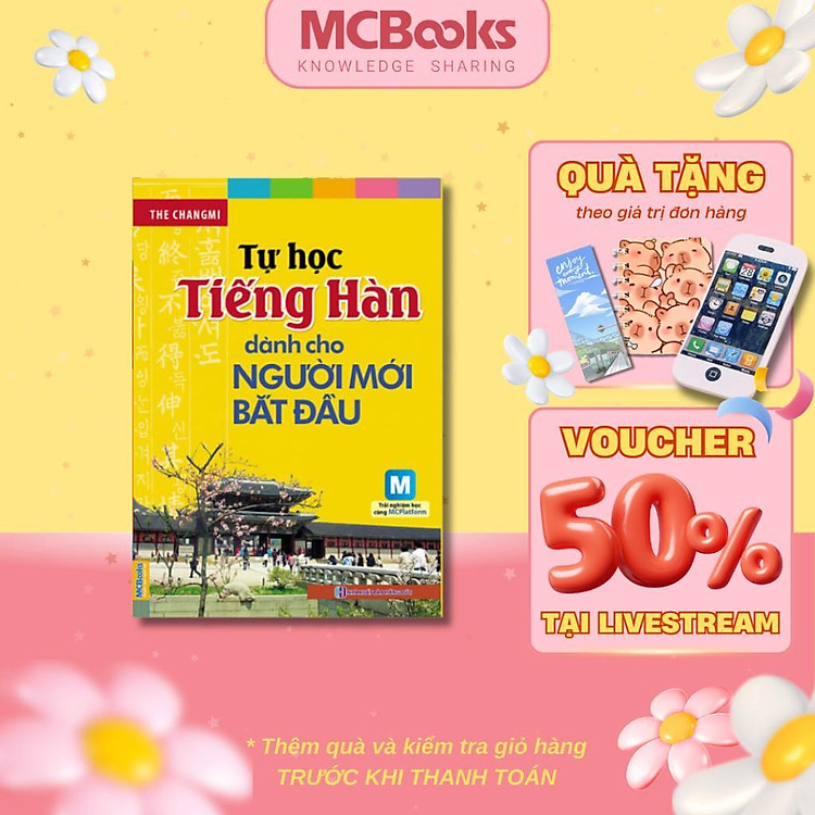 Mua tại Newshop :Tự Học Tiếng Hàn Cho Người Mới Bắt Đầu