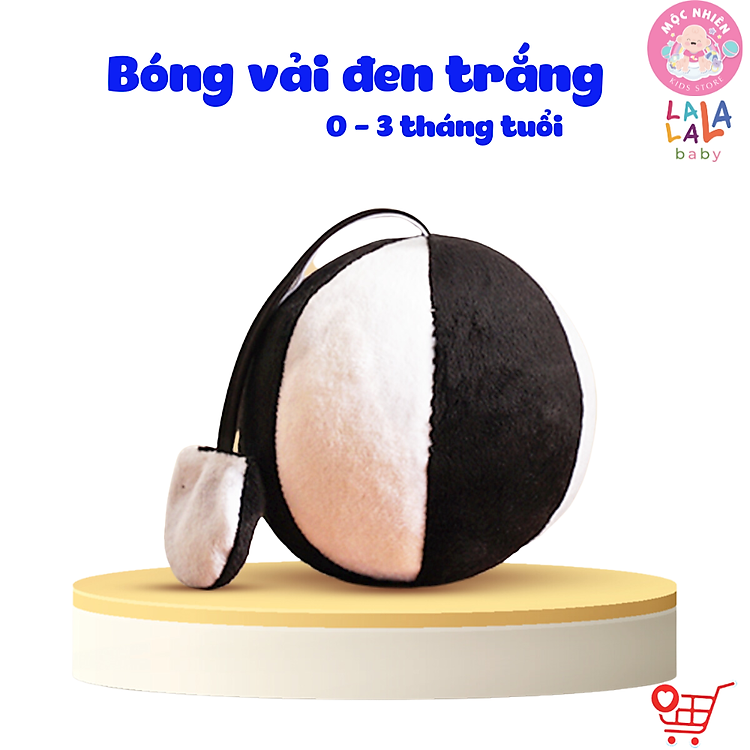 Bóng Vải Xúc Xắc Cho Trẻ Sơ Sinh Chính hãng Giá rẻ - Hình ảnh 4