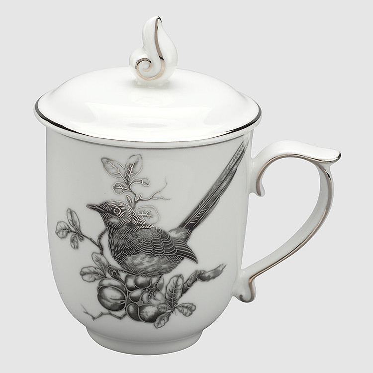 Ca Trà Gốm Sứ Minh Long (0.30 L) + Nắp Đơn LFP Chích Chòe 153048395CC