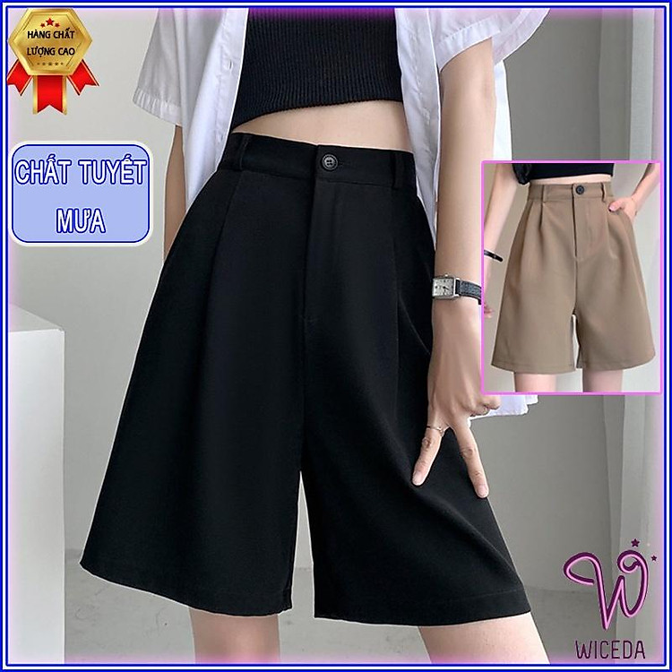 Quần lửng nữ,quần short ngố nữ chất tuyết bigsize 40 - 75k ( K02 )