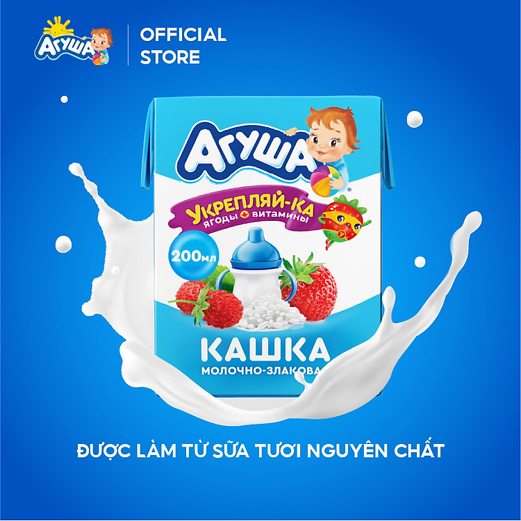 Tham Khảo tại ConCung: Nơi Sữa ăn dặm Agusha vị dâu tây 200ml Tin cậy , nhận ngay nhiều Ưu đãi