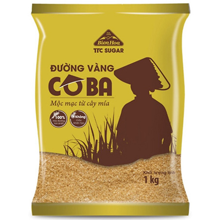 Đường Vàng Cô Ba 1kg