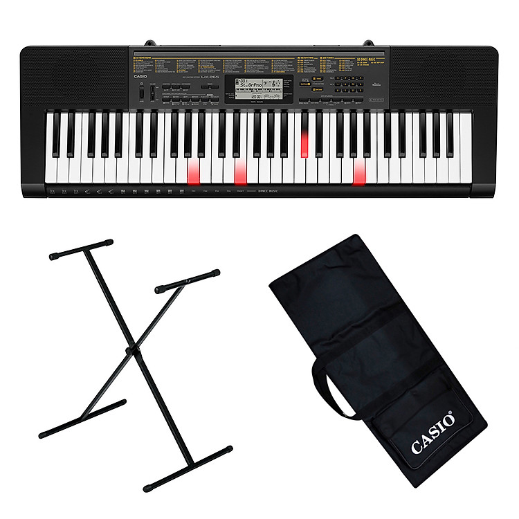 Bộ Đàn Organ Casio Phím Sáng LK-265 Kèm AD Giá Nhạc Chân Bao