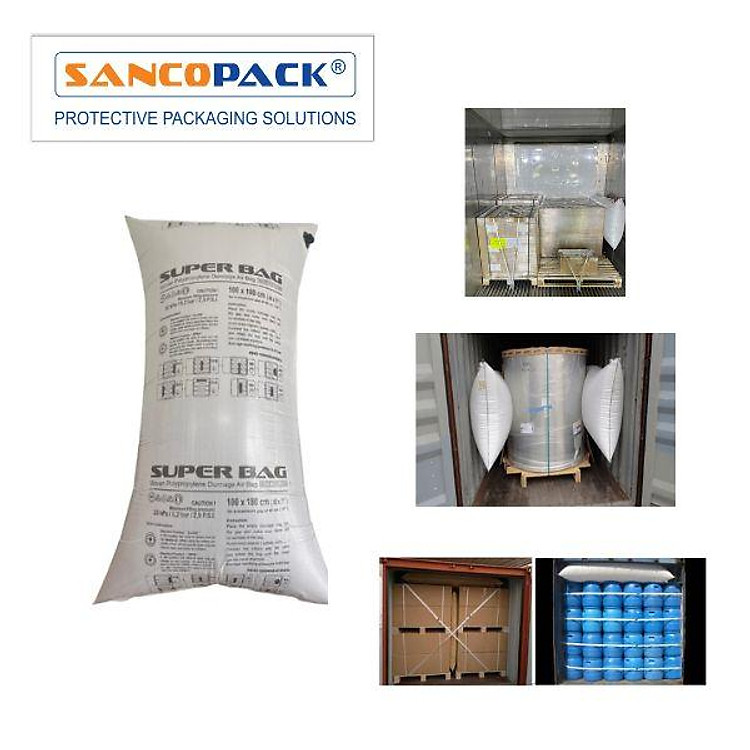 Túi Khí Chèn Hàng Chống Rung Lắc, Đỗ Ngã Khi Vận Chuyển SUPER BAG