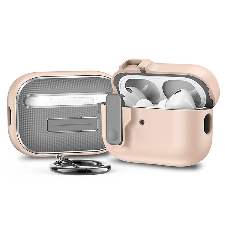 Ốp Bảo Vệ Có Khoá Dành Cho Airpods 4 Kai.N Pop Up Cover, Kèm Móc Treo_ Hàng chính hãng