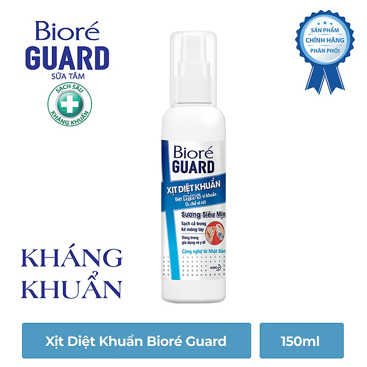 Xịt Diệt Khuẩn Bioré Guard 150ml