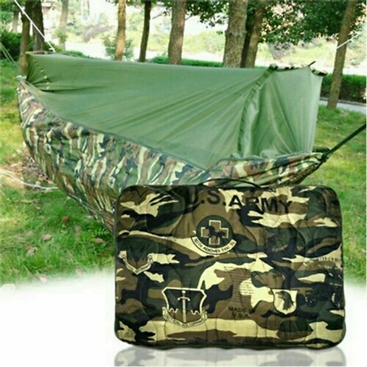 Võng mùng nhập khẩu Thái Lan 3 lớp tặng kèm 5 mét dây dù