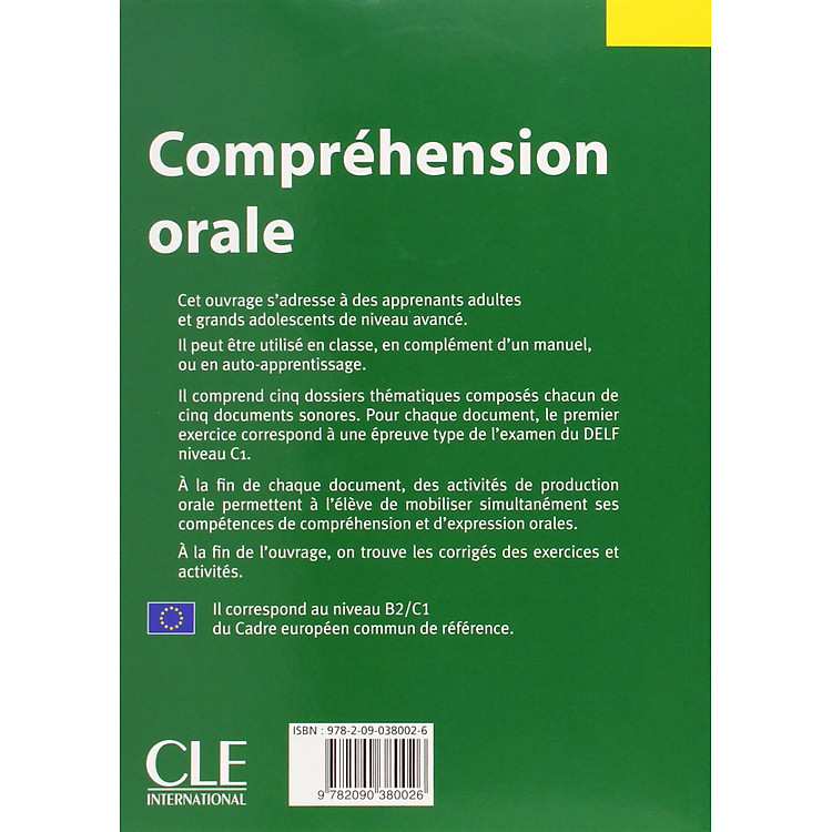 Luyện Kĩ Năng Tiếng Pháp: Compétences B2/C1 Compréhension Orale - Ảnh 2