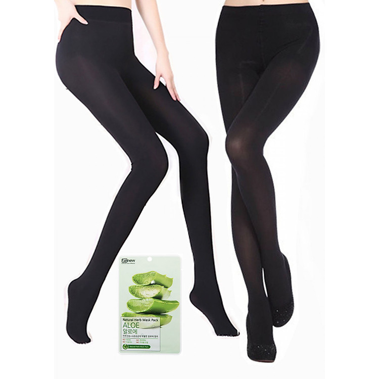 Combo quần tất nữ siêu dai 80D - Tặng kèm đắp mặt nạ Benew Hàn Quốc