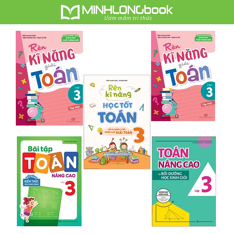 Combo 5 Cuốn Lớp 3: Toán Nâng Cao