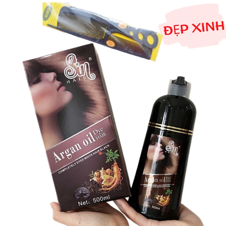 dầu gội phủ bạc Sin Hair không kích ứng