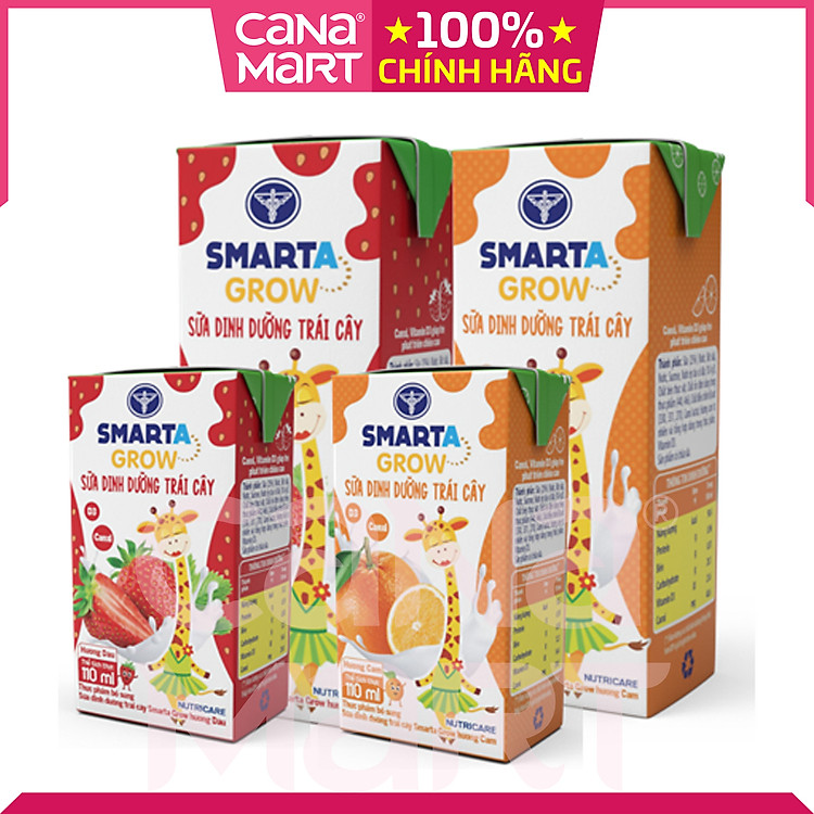 Nơi mua Thùng sữa trái cây Nutricare Smarta Grow Chất lượng Tiết kiệm - Hình ảnh 4