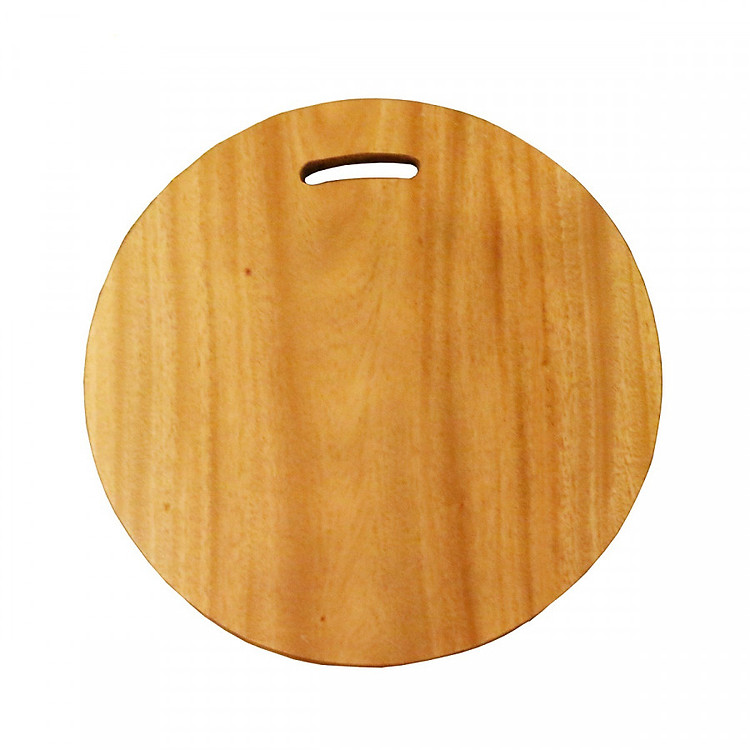 Thớt gỗ xà cừ nguyên khối Hình chữ nhật - Hình tròn