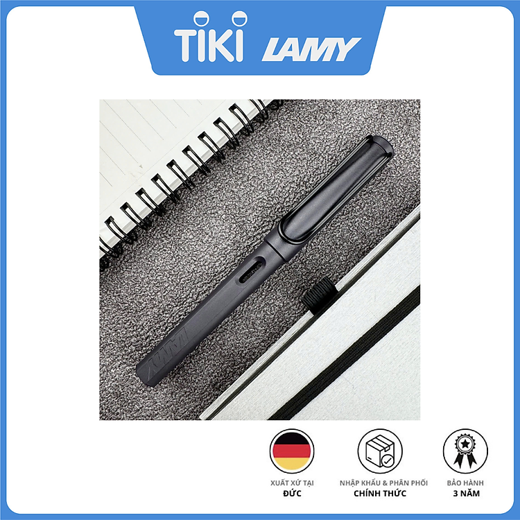 Bút máy Lamy Safari màu Steel black - Ảnh 5