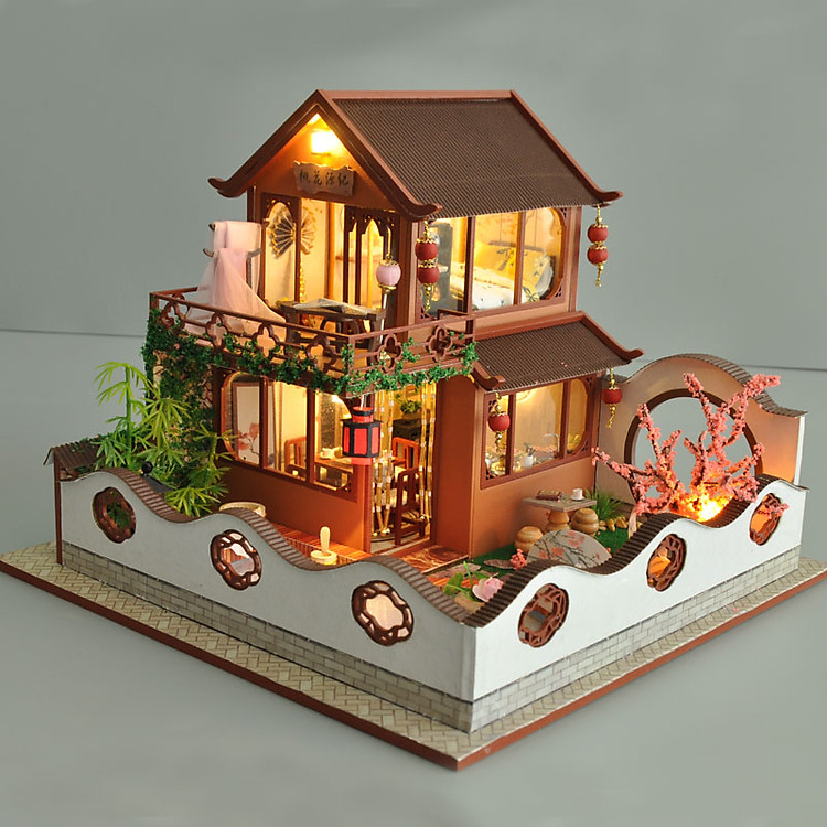 Mô hình nhà búp bê DIY TB19 Chính hãng Giá rẻ - Hình ảnh 3