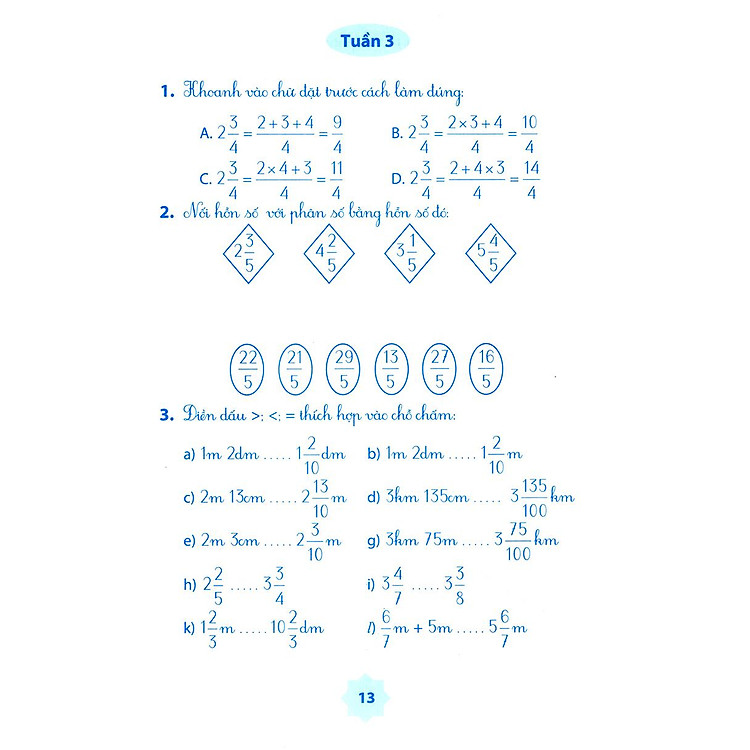 Vở Bài Tập Môn Toán Học Kì 1 (Lớp 5) - Ảnh 6