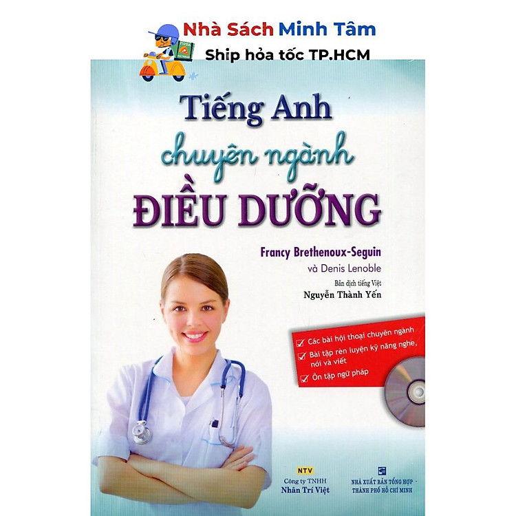 Tiếng Anh Chuyên Ngành Điều Dưỡng (Kèm CD)