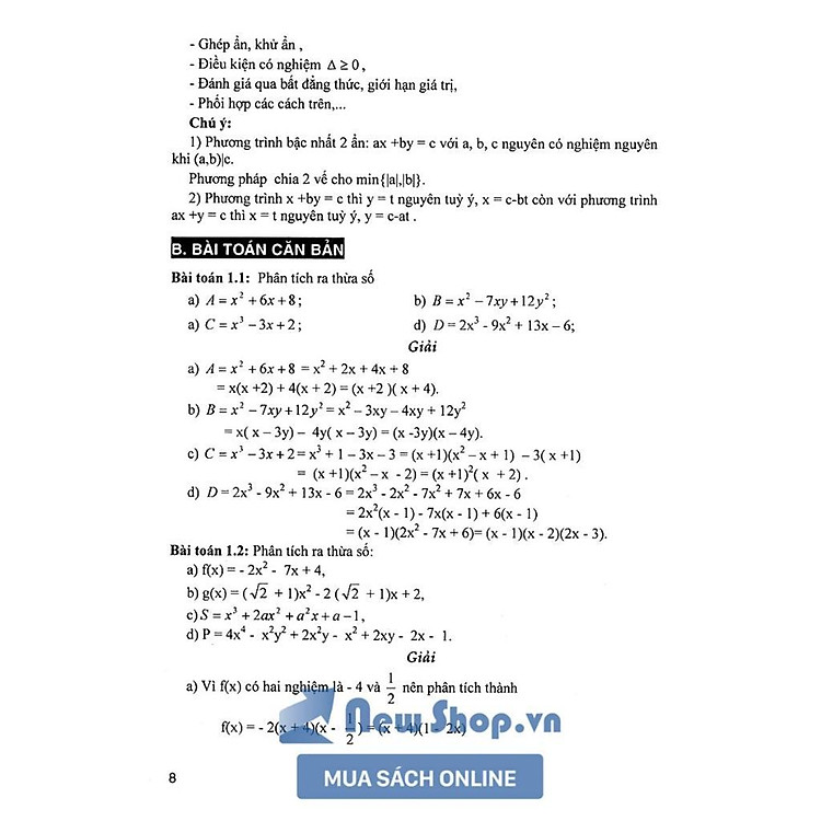Tổng Ôn Tập Chuyên Đề Phương Trình Và Hệ Phương Trình - Ảnh 6