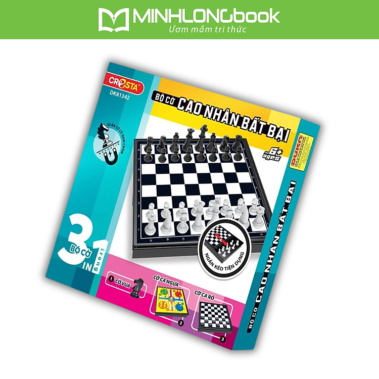 Đồ Chơi DUKA: Bộ Cờ 3 Trong 1 và 4 Trong 1 - Cao Thủ /Kỳ Thủ /Siêu Nhân /Cao Nhân
