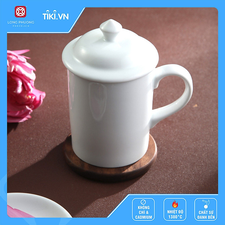 Ca có nắp sứ Long Phương 280ml