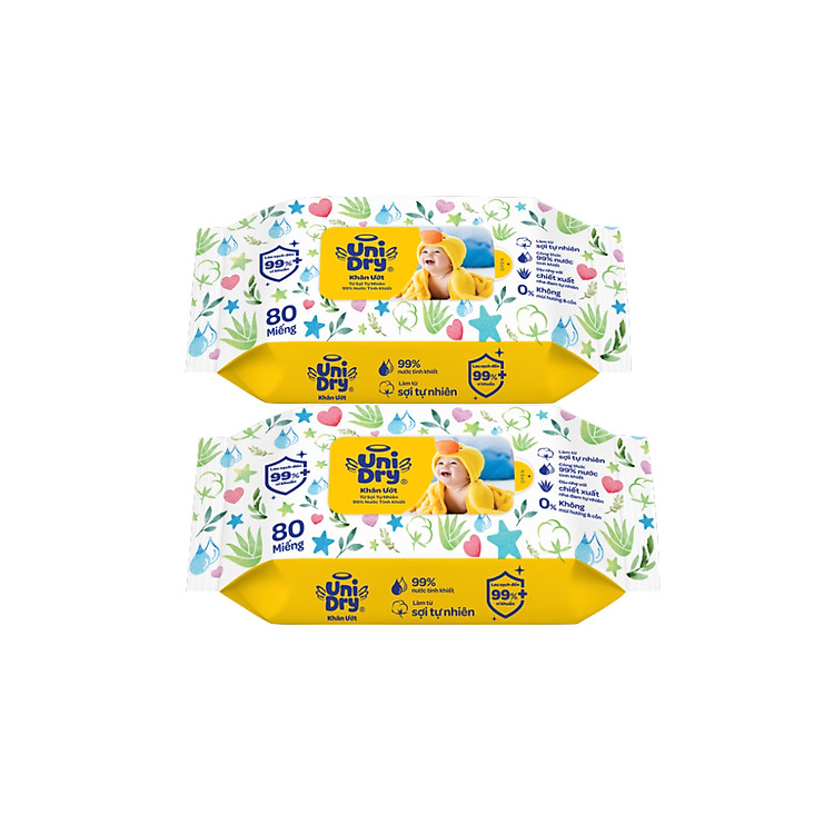 Mua Combo 6 Khăn ướt UniDry Baby WTP Ưu đãi - Hình ảnh 4