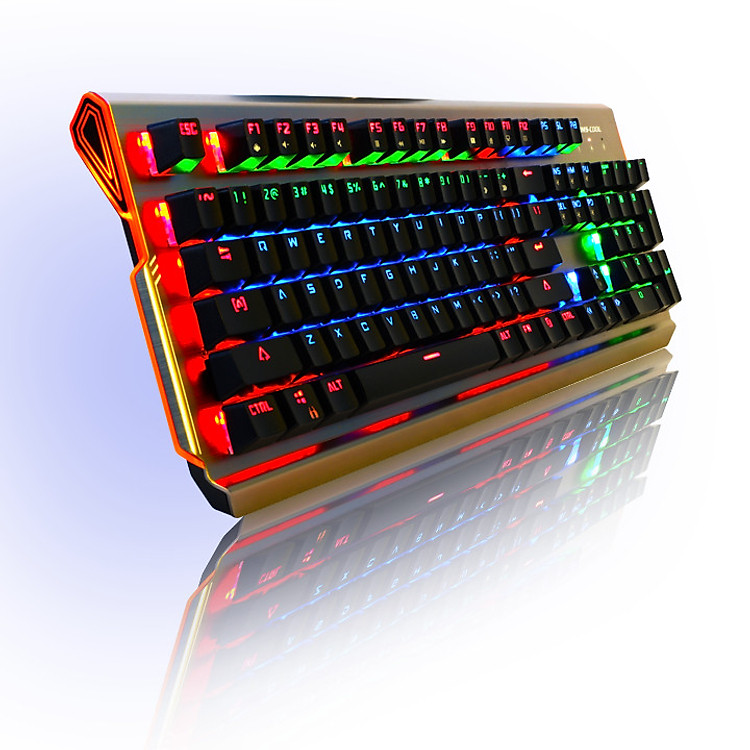 Bàn phím cơ chuyên game K100, SW Blue, full box - Tặng Lót chuột 32cm