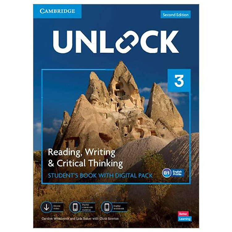 Unlock Level 3 Reading, Writing And Critical Thinking Student’s Book With Digital Pack