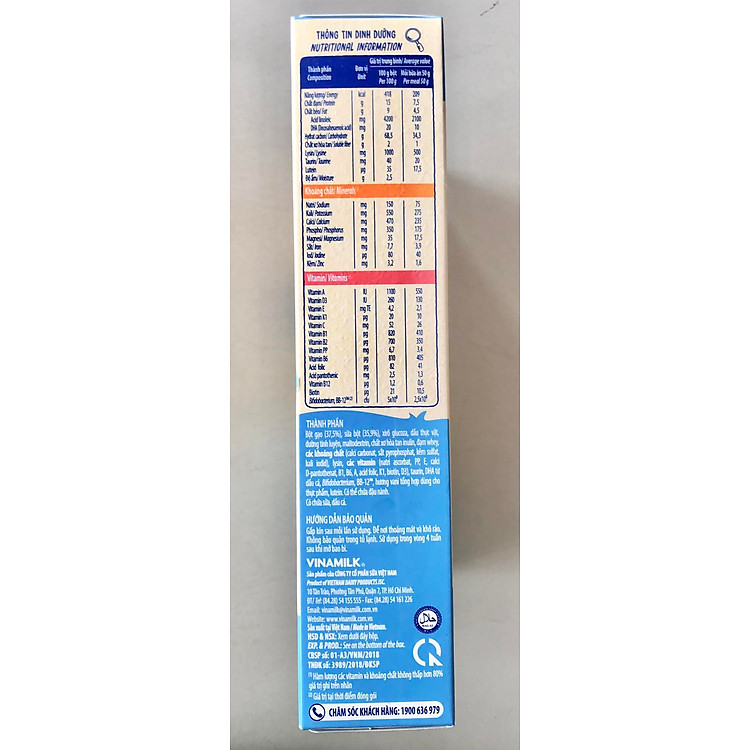 Bột Ăn Dặm Vinamilk Ridielac 200g Hàng chuẩn Ưu đãi - Hình ảnh 5