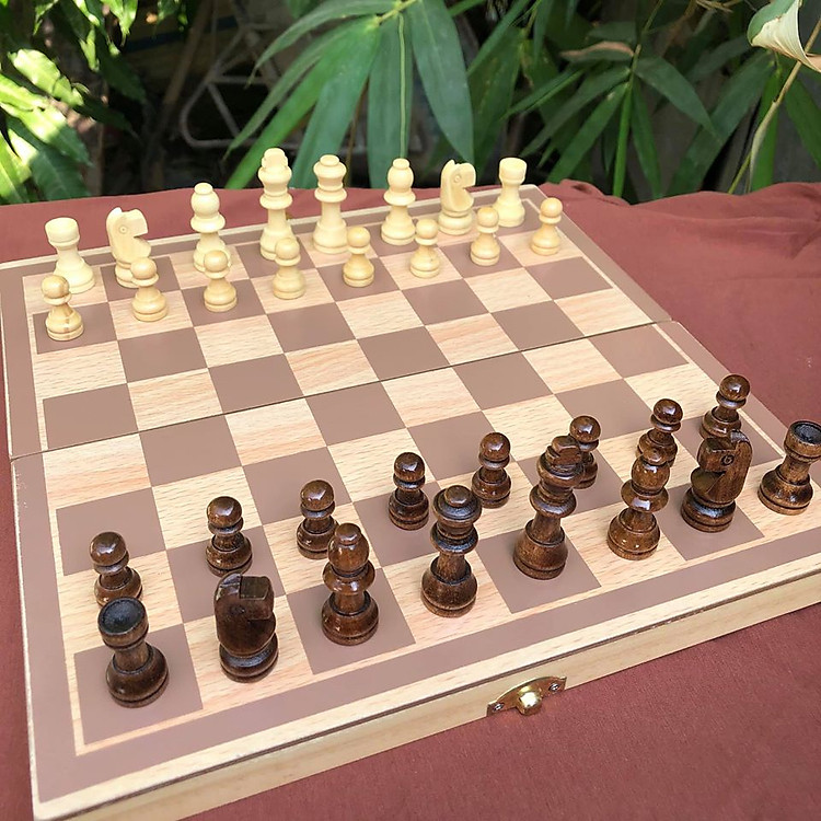 Bộ cờ vua gỗ cao cấp BK TOTECH Chính hãng Ưu đãi - Hình ảnh 3