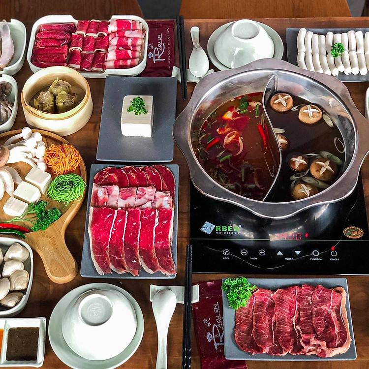 Buffet Lẩu Rakuen Hotpot Menu 319K