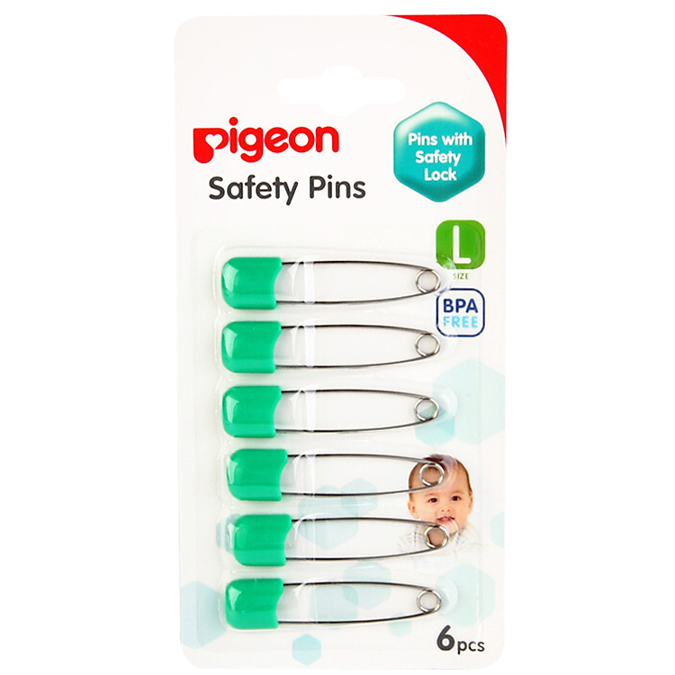 Kim Băng Lớn Pigeon - 6 Cái/Vỉ