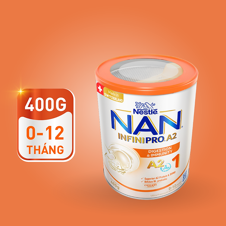 Nơi mua Sữa bột NAN INFINIPRO A2 400g Tin cậy Ưu đãi - Hình ảnh 4