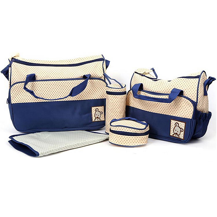 Túi Đựng Đồ 5 Chi Tiết Vải Dù Tiện Lợi Cho Mẹ Và Bé