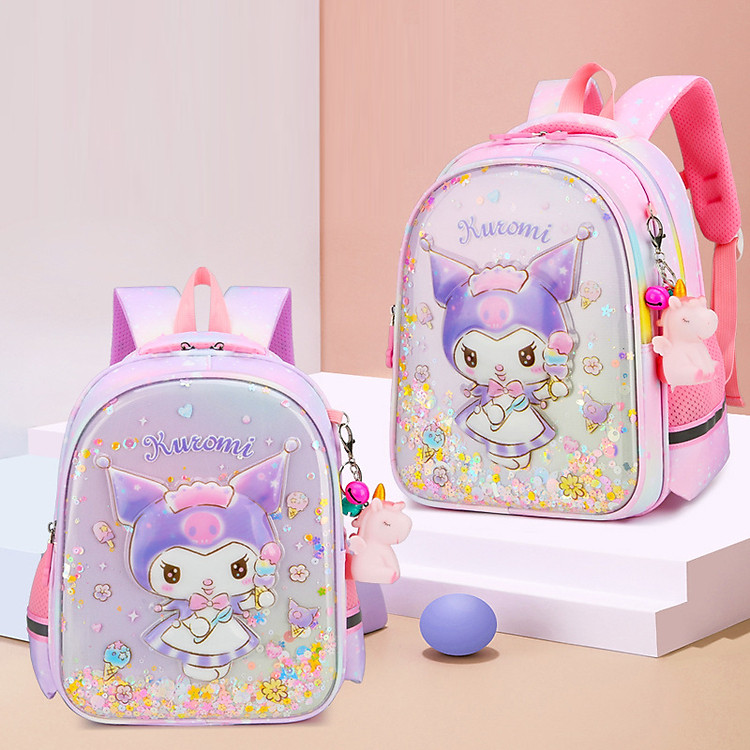 Balo học sinh tiểu học HS9050A - Tím - Ảnh 3