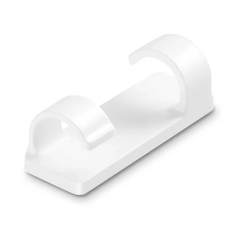 Giá đỡ kẹp dây cáp linh hoạt 4 chiếc 1 túi Màu Trắng Ugreen 332gd20560LP - Hàng chính hãng