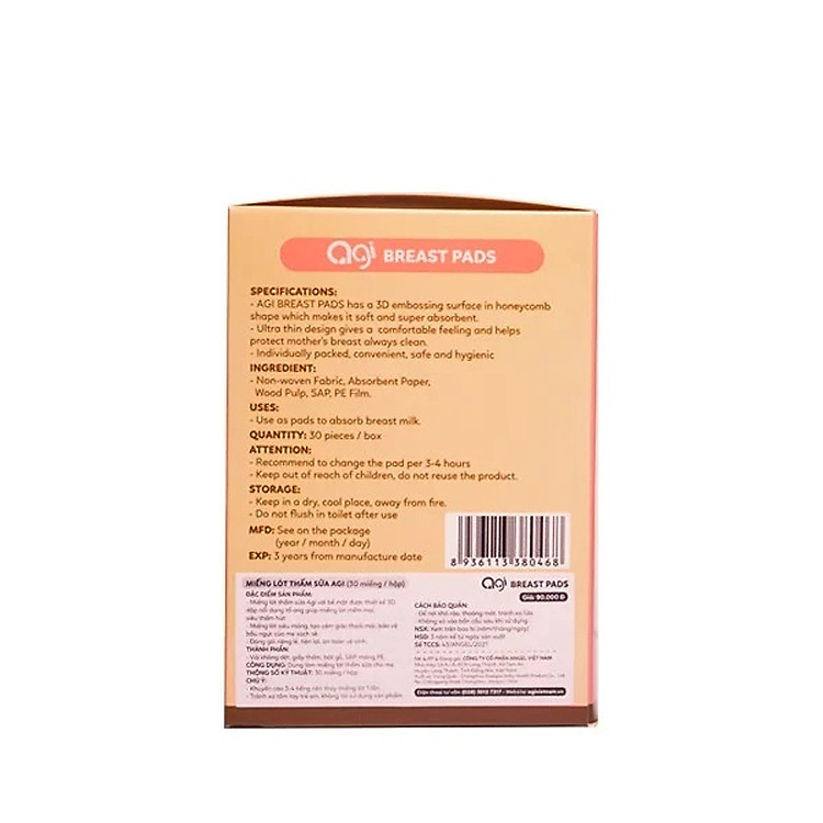 Mua Combo 2 Hộp Lót Thấm Sữa Agi Giá tốt - Hình ảnh 3