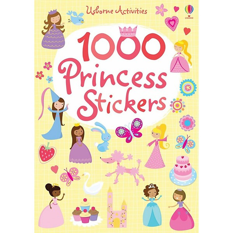 Sách Usborne 1000 Princess Stickers