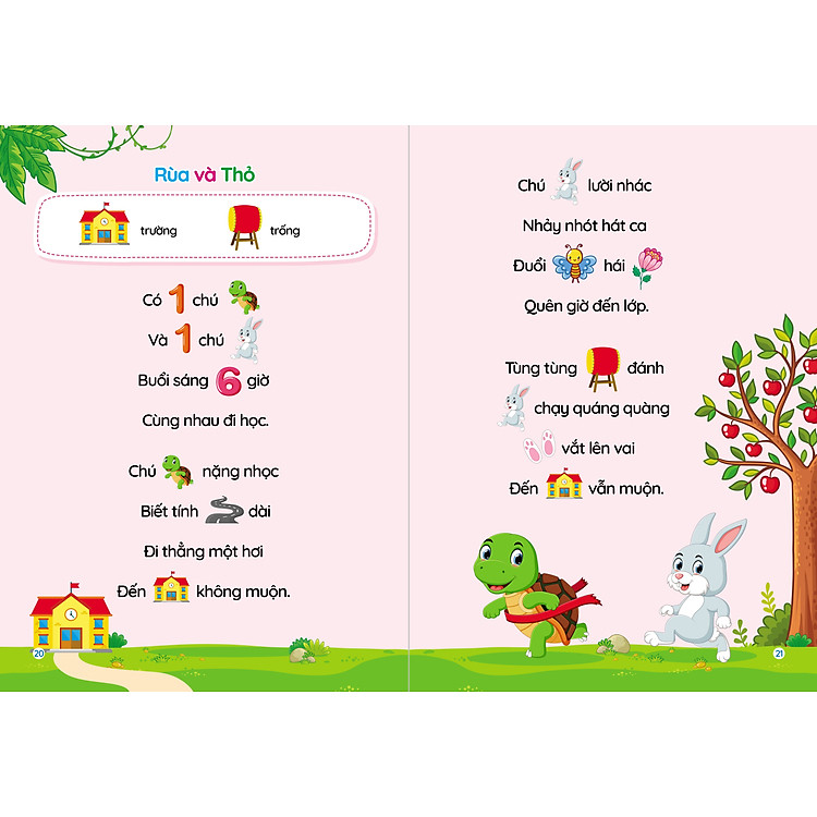 Truyện, Thơ, Đồng Dao, Câu Đố Cho Bé Tập Nói, Tập Đọc - Tủ Sách Tiềm Thức Cho Bé 0-6 Tuổi - Ảnh 5