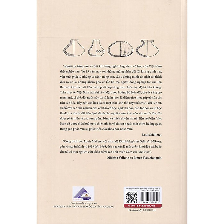 Khảo cổ học Đồng bằng sông Mê Kông, Tập II: Văn minh vật chất Óc Eo - Ảnh 4